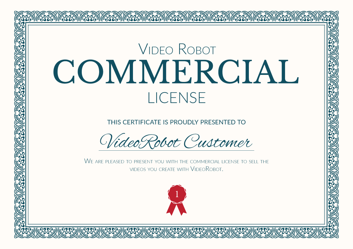 Commercial Certificate